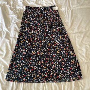 colorful heart pattern skirt